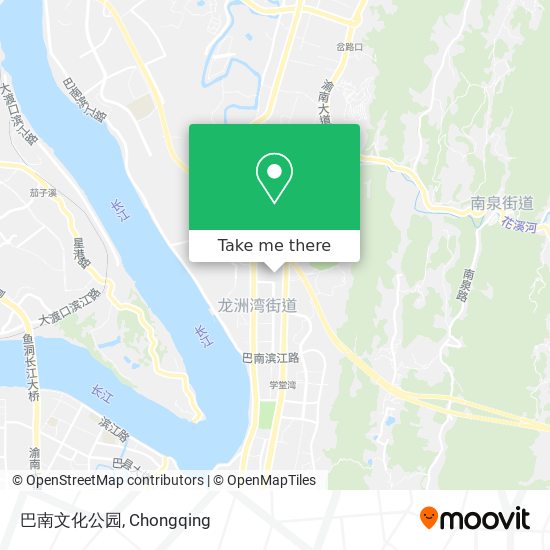 巴南文化公园 map