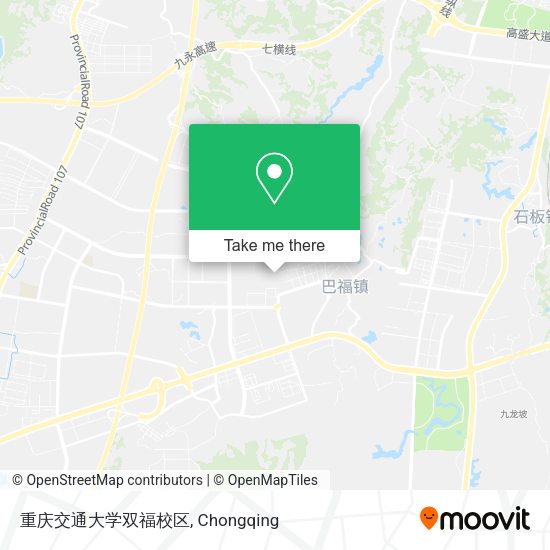 重庆交通大学双福校区 map