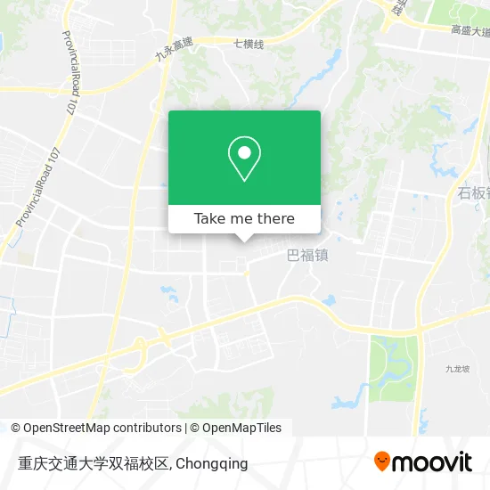 重庆交通大学双福校区 map