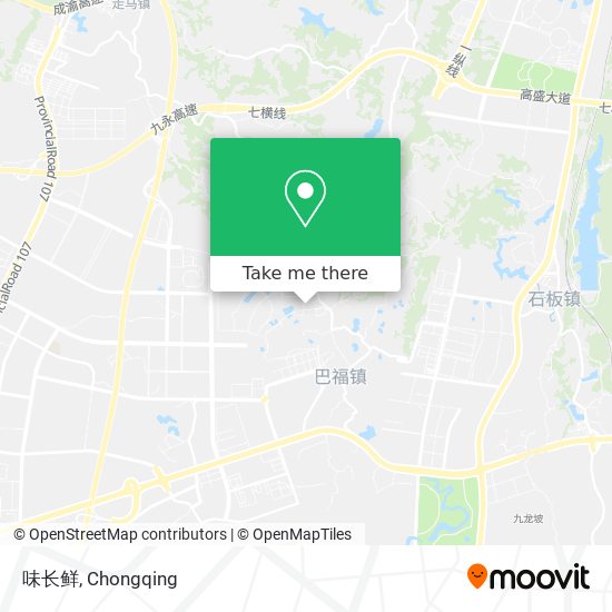 味长鲜 map