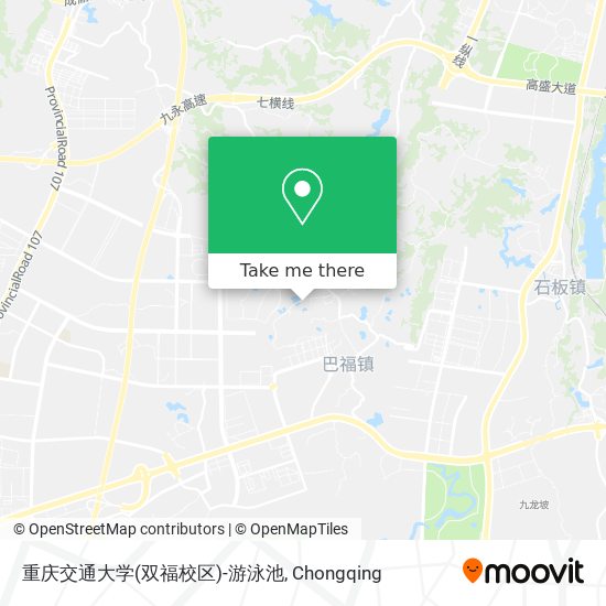 重庆交通大学(双福校区)-游泳池 map