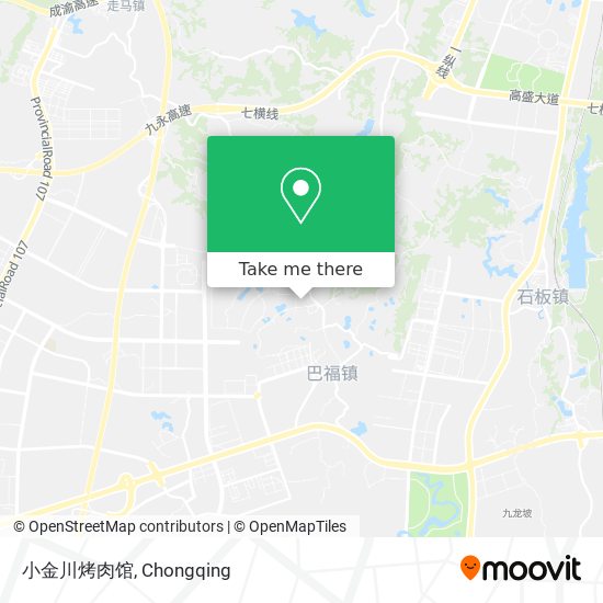 小金川烤肉馆 map