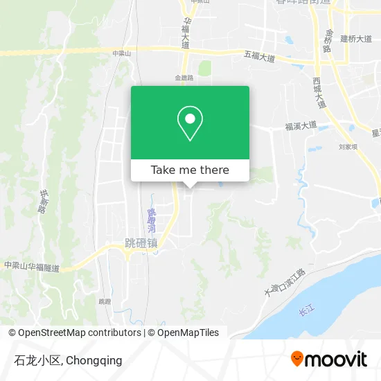 石龙小区 map