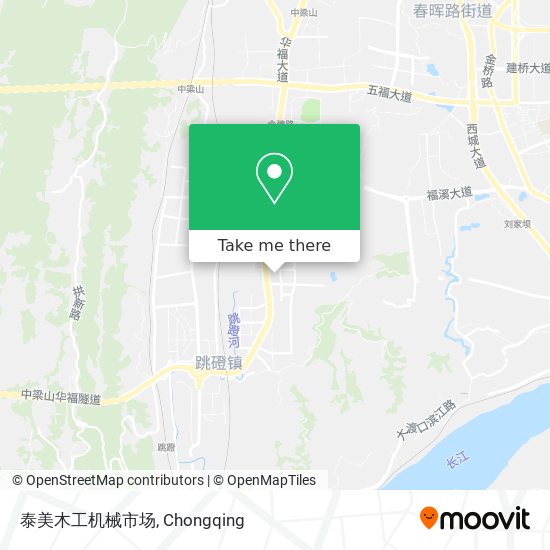 泰美木工机械市场 map