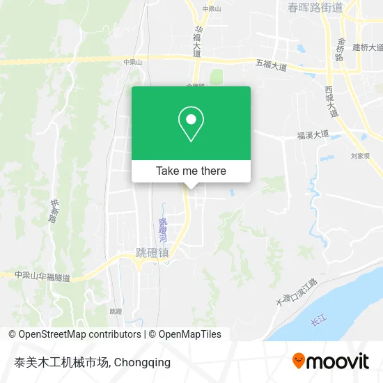 泰美木工机械市场 map