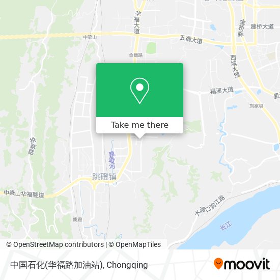 中国石化(华福路加油站) map