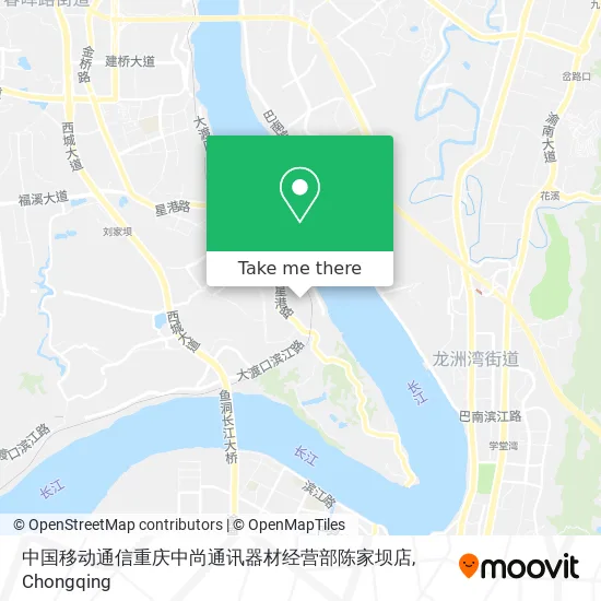 中国移动通信重庆中尚通讯器材经营部陈家坝店 map