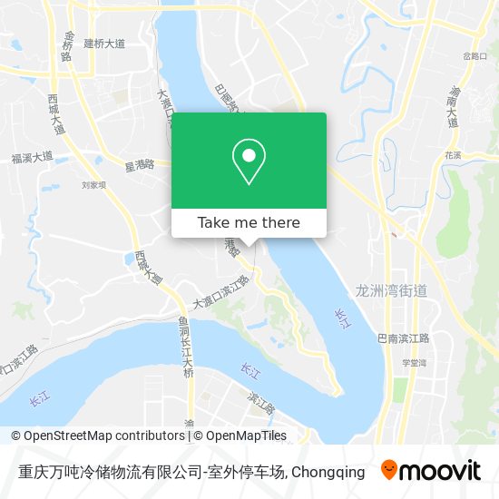 重庆万吨冷储物流有限公司-室外停车场 map