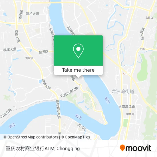 重庆农村商业银行ATM map