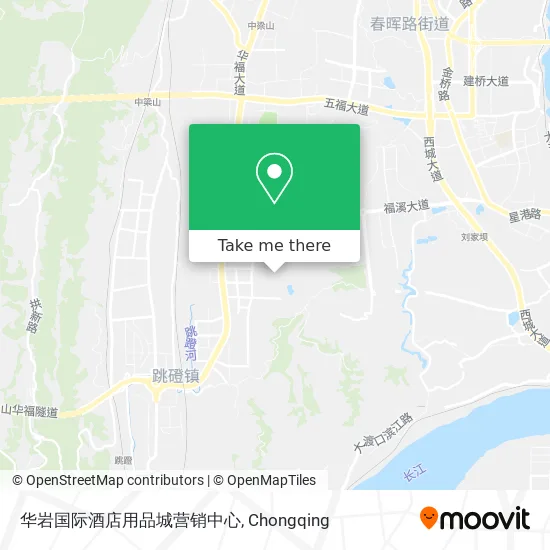 华岩国际酒店用品城营销中心 map