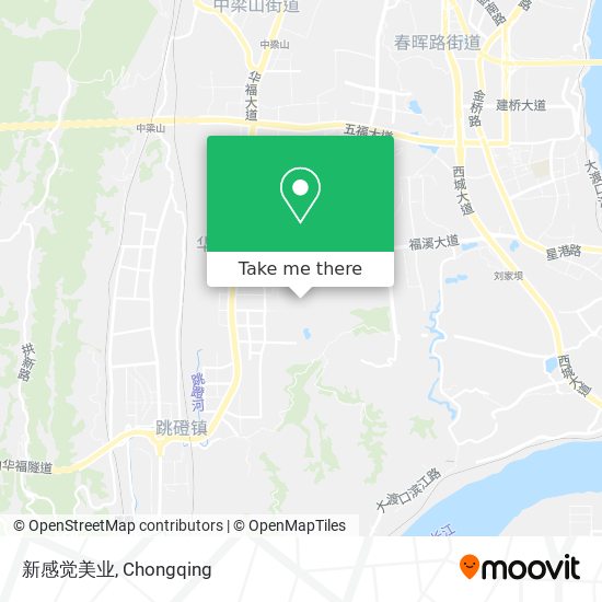 新感觉美业 map