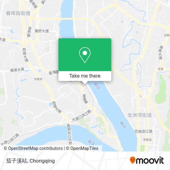 茄子溪站 map