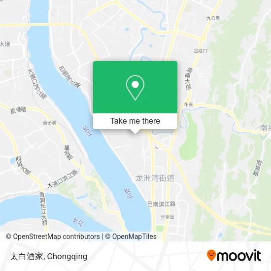 太白酒家 map