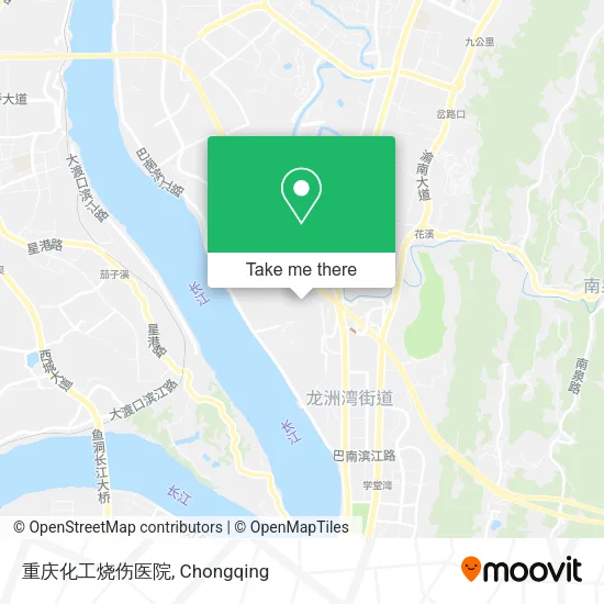 重庆化工烧伤医院 map
