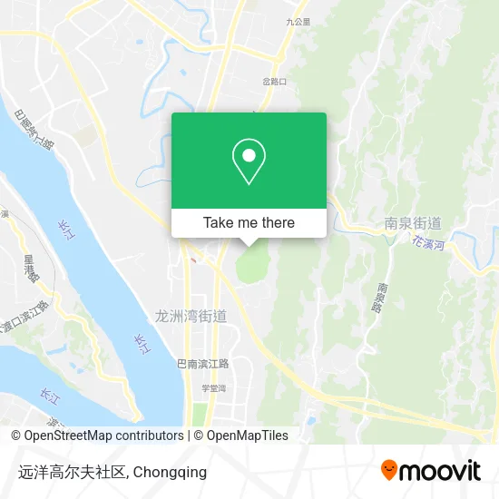 远洋高尔夫社区 map