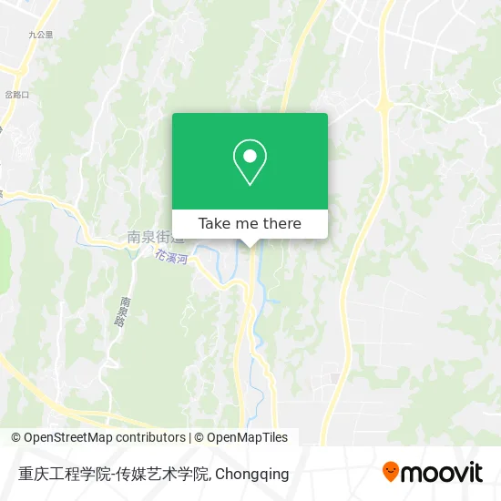 重庆工程学院-传媒艺术学院 map