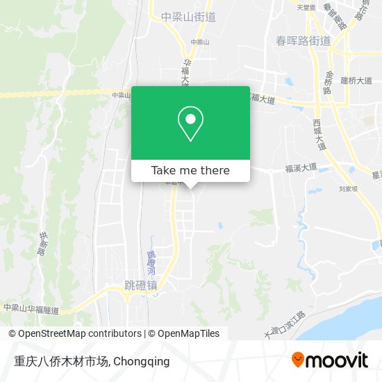 重庆八侨木材市场 map