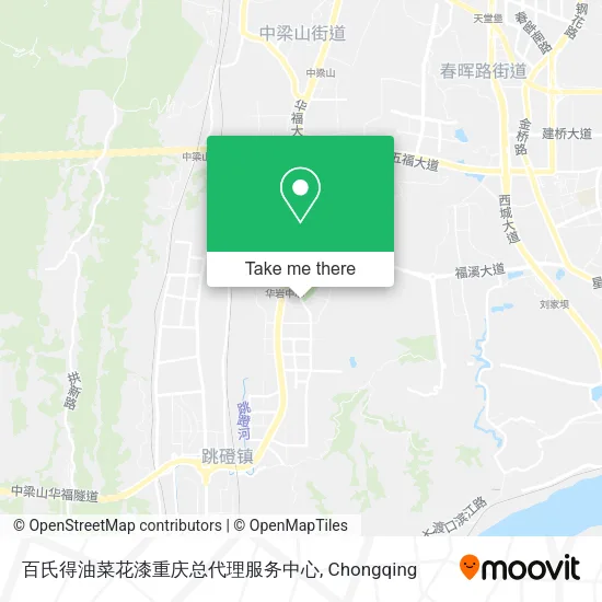 百氏得油菜花漆重庆总代理服务中心 map