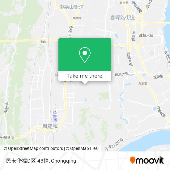 民安华福D区-43幢 map