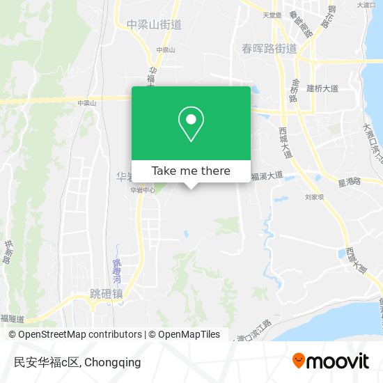 民安华福c区 map