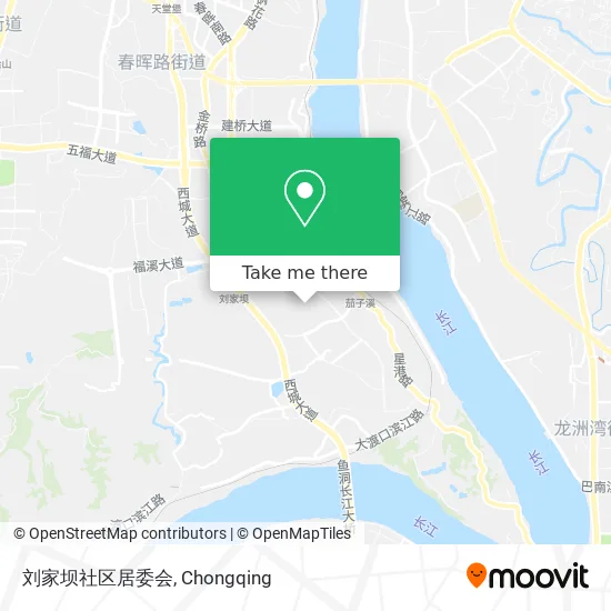 刘家坝社区居委会 map
