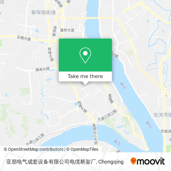 亚朋电气成套设备有限公司电缆桥架厂 map