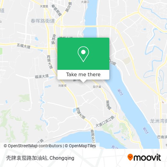 壳牌袁茄路加油站 map