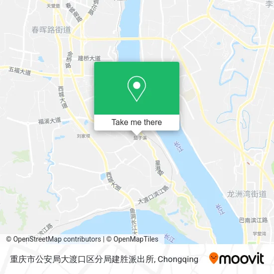 重庆市公安局大渡口区分局建胜派出所 map