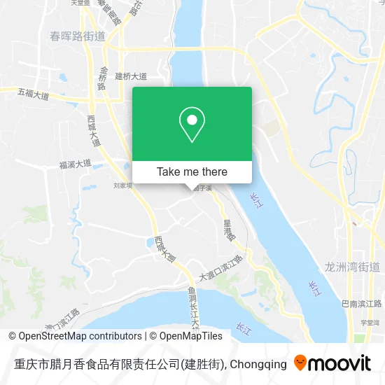 重庆市腊月香食品有限责任公司(建胜街) map