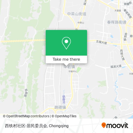 西铁村社区-居民委员会 map