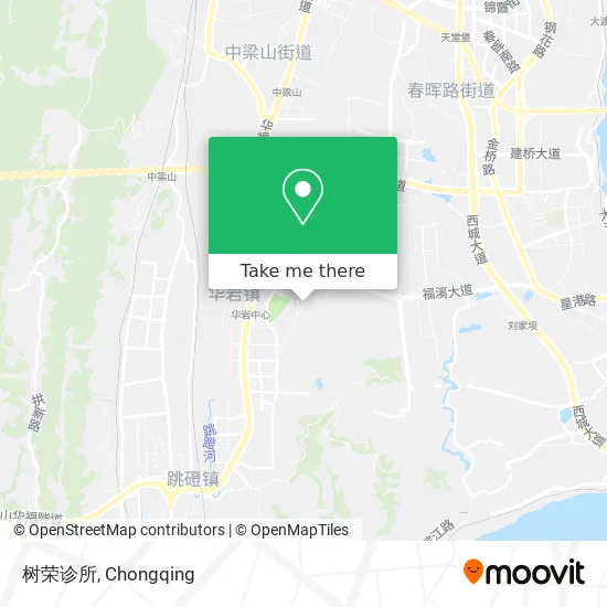 树荣诊所 map