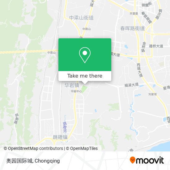 奥园国际城 map
