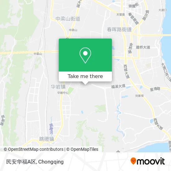民安华福A区 map