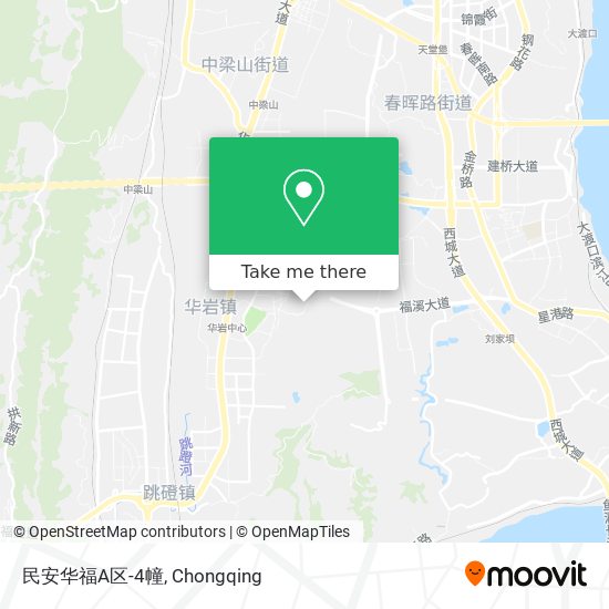 民安华福A区-4幢 map