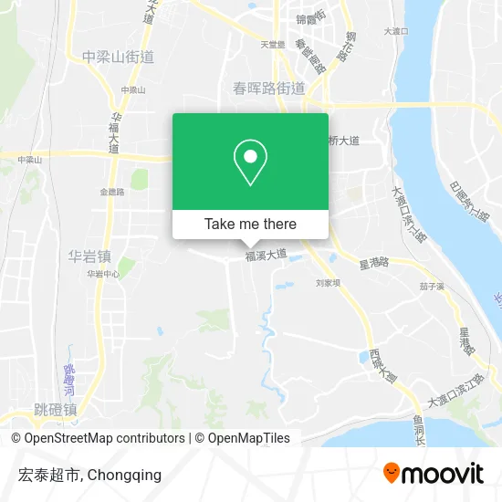 宏泰超市 map