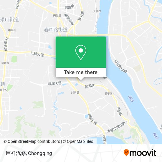 巨祥汽修 map