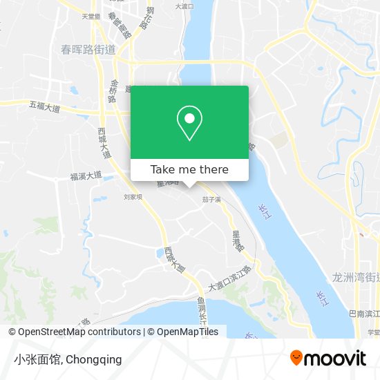 小张面馆 map
