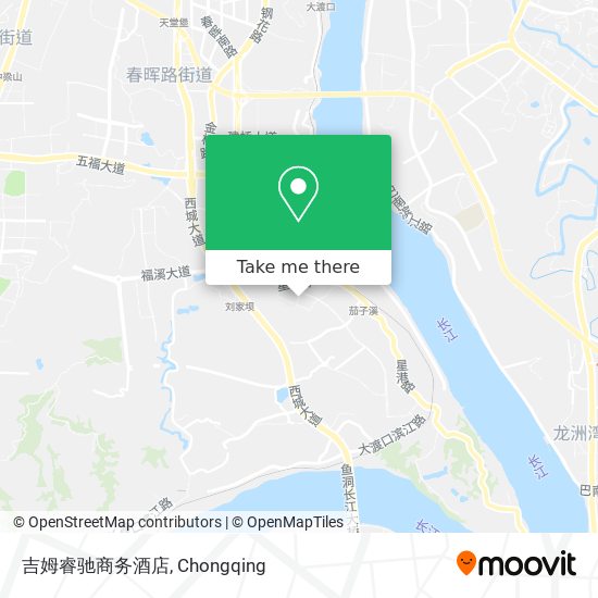 吉姆睿驰商务酒店 map