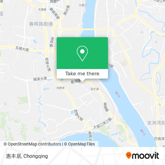 惠丰居 map