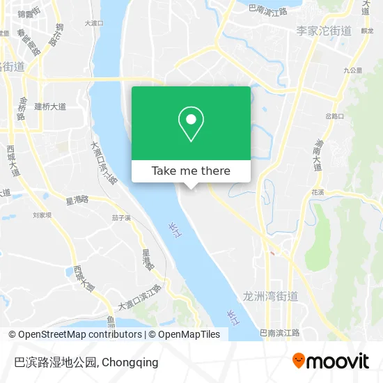 巴滨路湿地公园 map