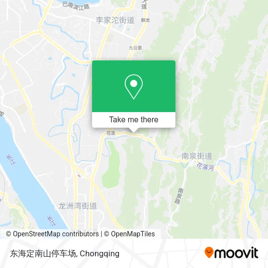 东海定南山停车场 map
