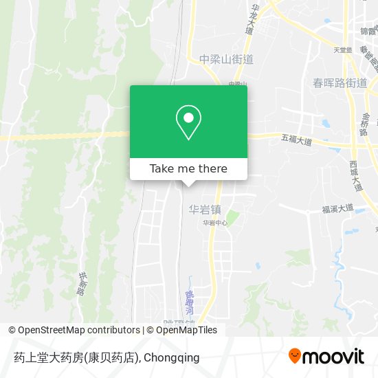 药上堂大药房(康贝药店) map