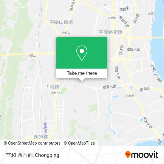 宫和·西香郡 map