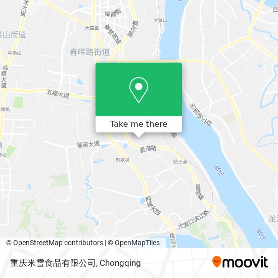 重庆米雪食品有限公司 map