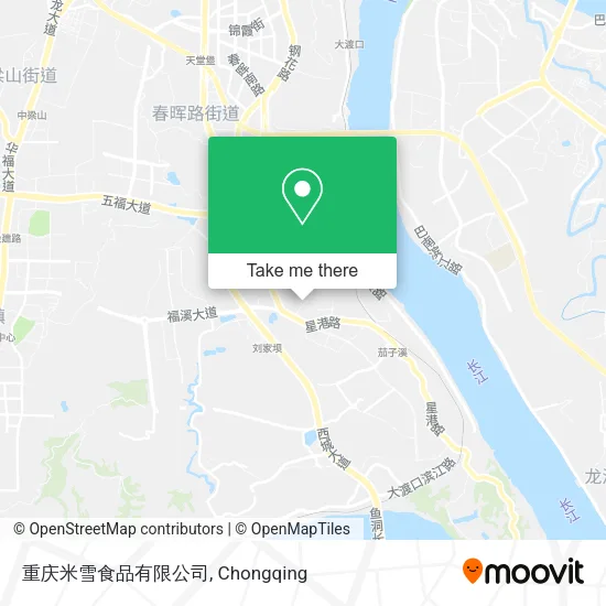 重庆米雪食品有限公司 map