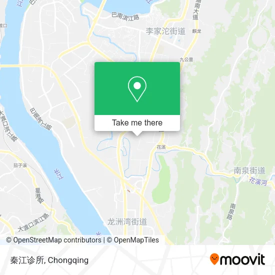 秦江诊所 map