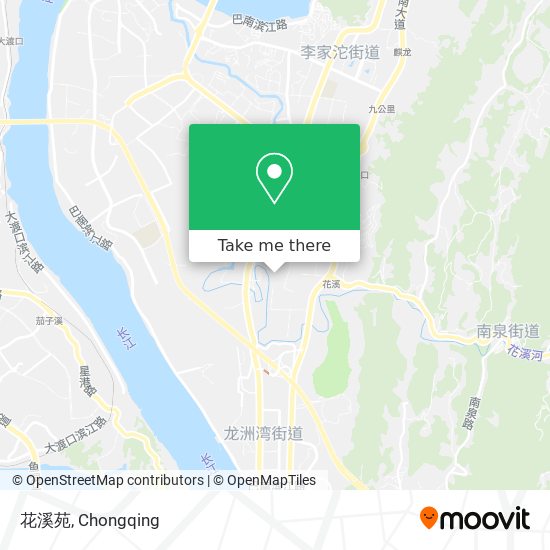 花溪苑 map