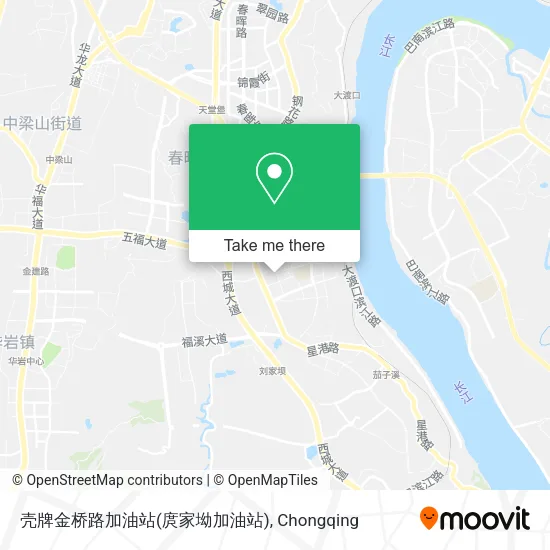 壳牌金桥路加油站(庹家坳加油站) map