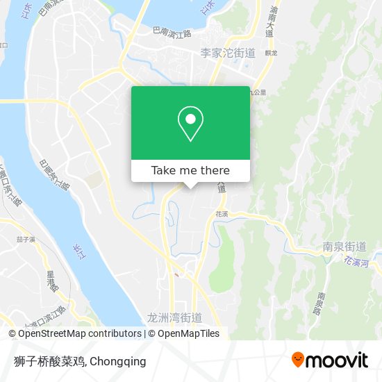 狮子桥酸菜鸡 map
