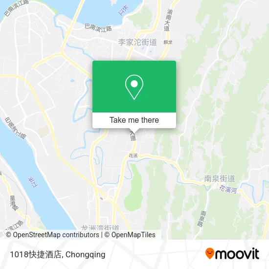 1018快捷酒店 map